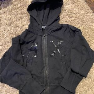 Armani exchange hooded sweater shirt